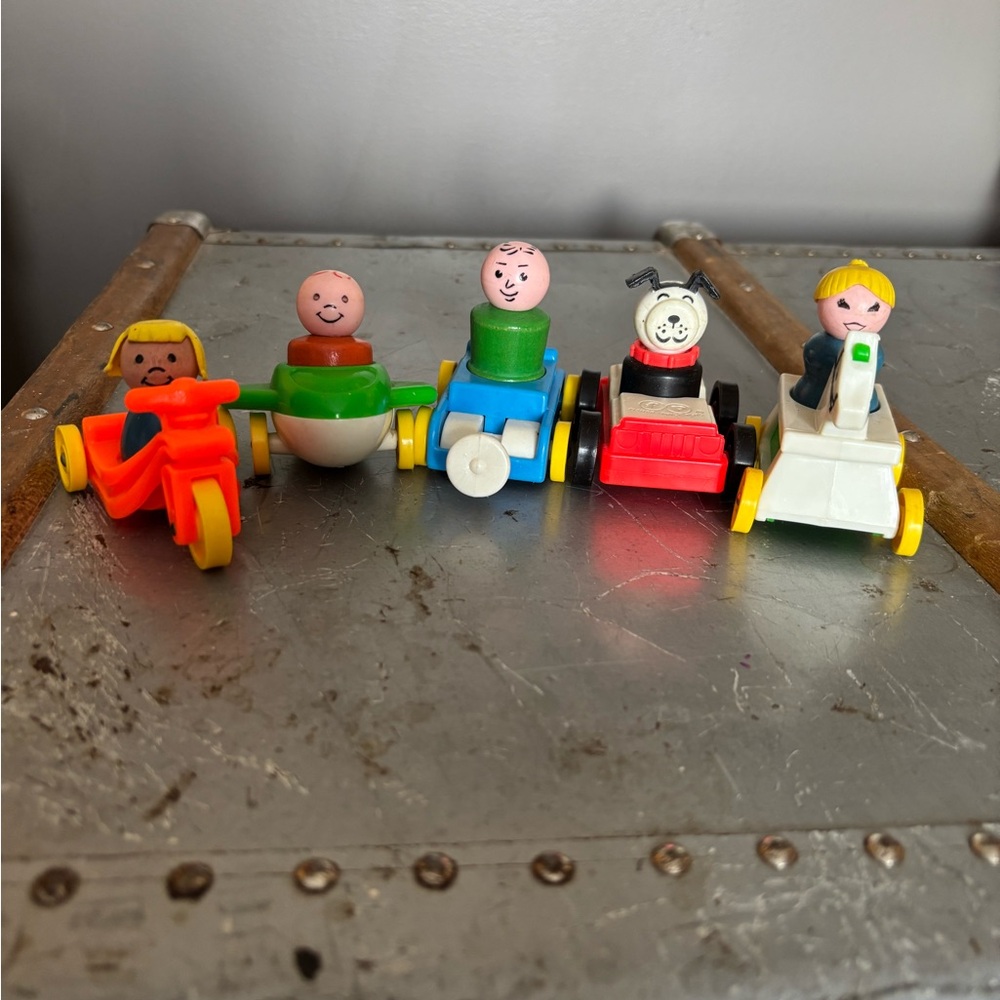 Fisher-Price Little People with vehicles